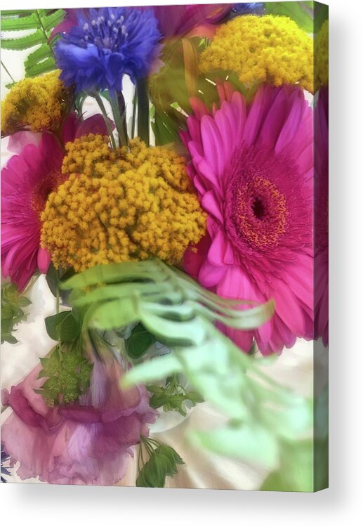 Wall Art Acrylic Print featuring the photograph Dreamy Bouquet by Carol Whaley Addassi