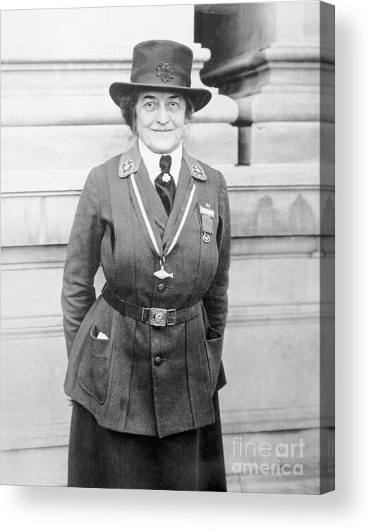 Child Acrylic Print featuring the photograph Juliette Low, Founder Of Girl Scouts by Bettmann