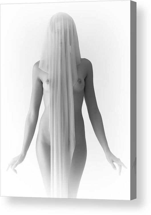 Veil Acrylic Print featuring the photograph Kaluuna Velata by Stefan Alen