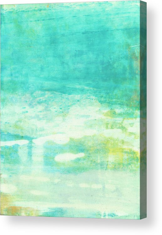 Abstract Acrylic Print featuring the painting Lacuna II by Sue Jachimiec