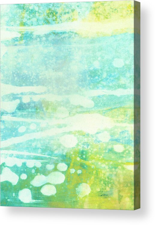 Abstract Acrylic Print featuring the painting Lacuna Iv by Sue Jachimiec