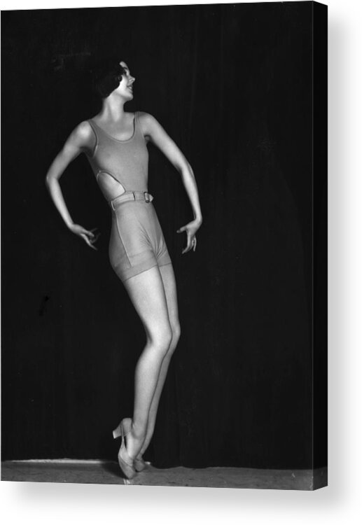 People Acrylic Print featuring the photograph Swimsuit Pose by Sasha
