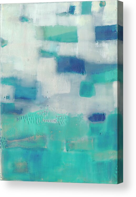 Abstract Acrylic Print featuring the painting Tilde I by Sue Jachimiec