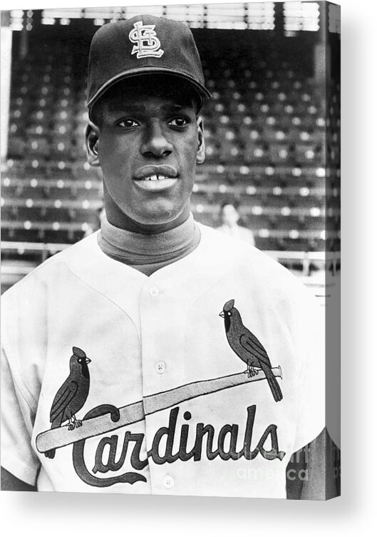 St. Louis Cardinals Acrylic Print featuring the photograph Bob Gibson by National Baseball Hall Of Fame Library