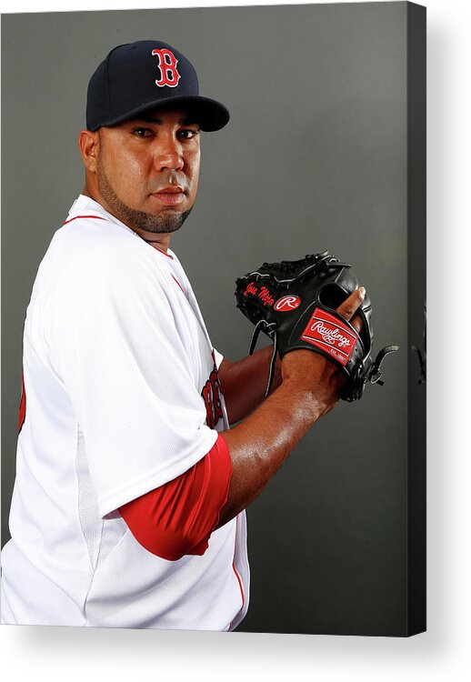Media Day Acrylic Print featuring the photograph Jose Mijares by Elsa