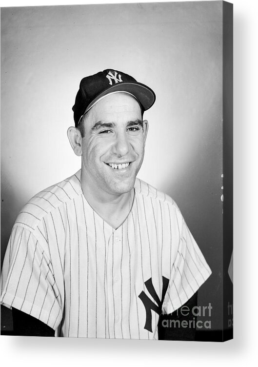 People Acrylic Print featuring the photograph Yogi Berra by Olen Collection