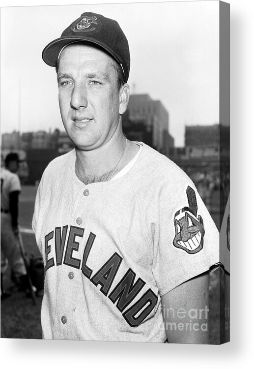 People Acrylic Print featuring the photograph Ralph Kiner by Kidwiler Collection