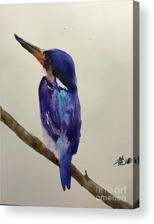 4332020 Acrylic Print featuring the painting 4332020 by Han in Huang wong