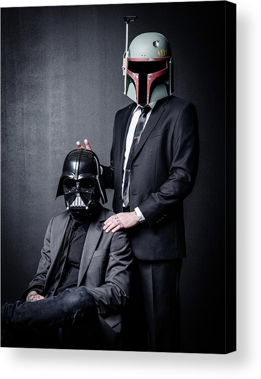 Star Wars Acrylic Print featuring the photograph Star Wars #6 by Marino Flovent