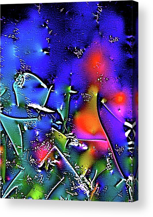 Abstract Acrylic Print featuring the photograph Abstract 12 by Pamela Cooper