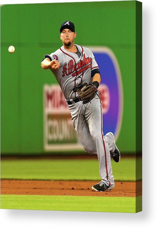 American League Baseball Acrylic Print featuring the photograph Andrelton Simmons by Mike Ehrmann