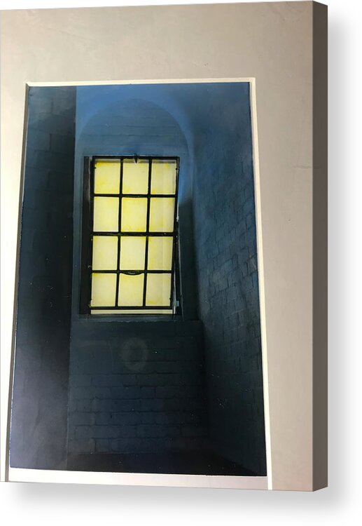 Landscape Acrylic Print featuring the photograph Blue Tower by Jean Wolfrum