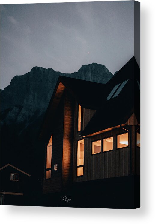  Acrylic Print featuring the photograph Canadian Architecture by William Boggs