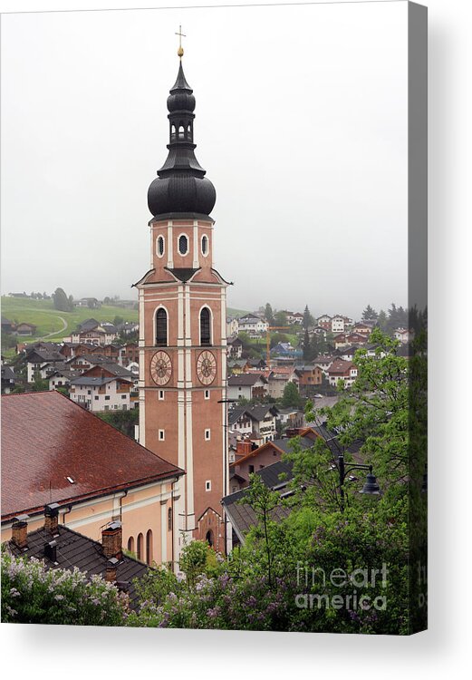 Castelrotto Acrylic Print featuring the photograph Castelrotto Italy 8857 by Jack Schultz