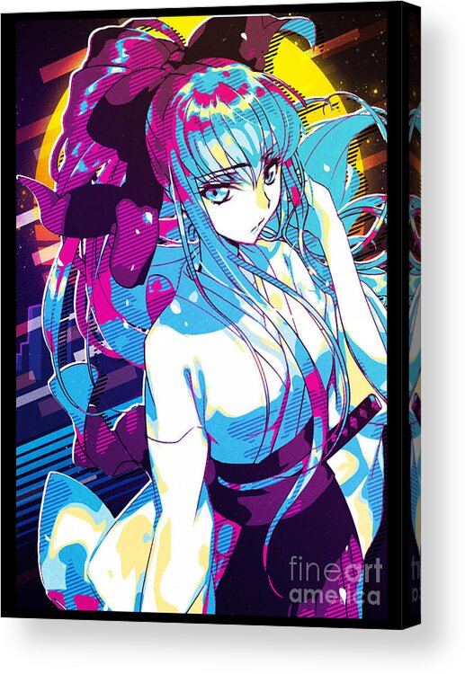 Code Geass Lelouch Name Anime Duvet Cover by Anime Art - Fine Art