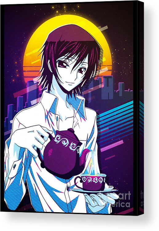 Code Geass Lelouch Name Anime Tapestry by Anime Art - Fine Art America