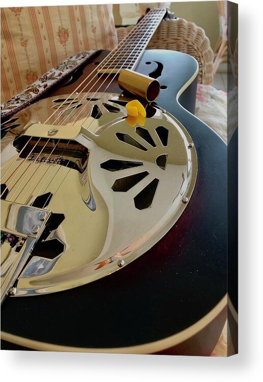 Delta Blues Acrylic Print featuring the photograph Delta Blues by Barry Jones