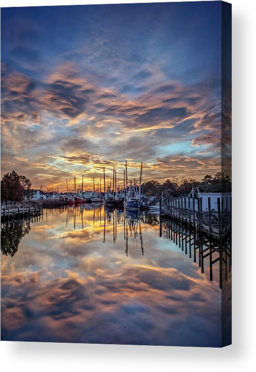 Bayou Acrylic Print featuring the photograph Dreamy and Soft Bayou by Brad Boland