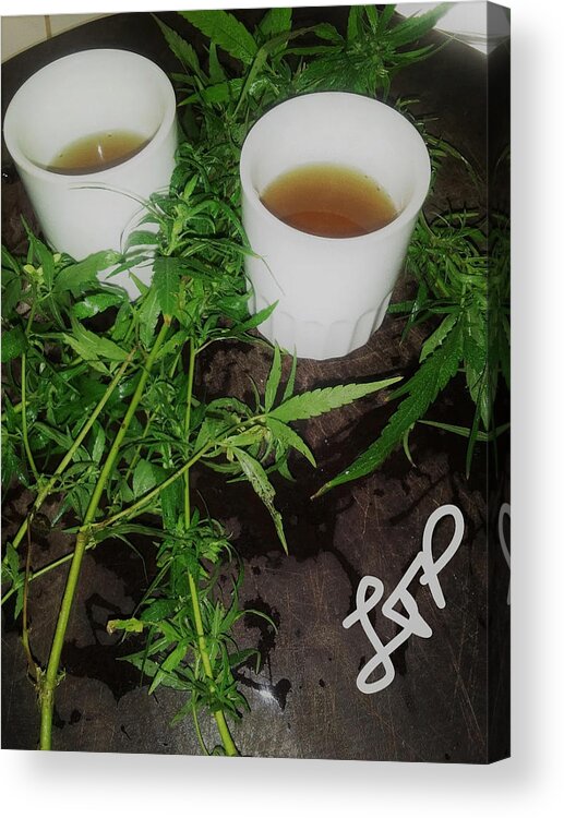 Cannabis Acrylic Print featuring the photograph Healing of the Nation by Esoteric Gardens KN