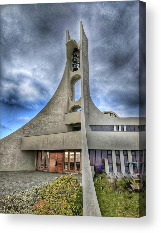 Iceland Acrylic Print featuring the photograph Iceland church by Yvonne Jasinski