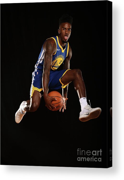 Jordan Bell Acrylic Print featuring the photograph Jordan Bell by Brian Babineau