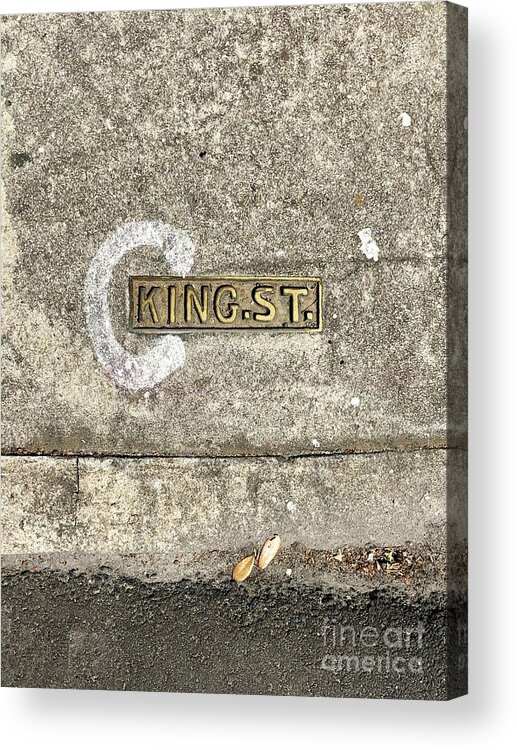 King Street Acrylic Print featuring the photograph King Street by Flavia Westerwelle