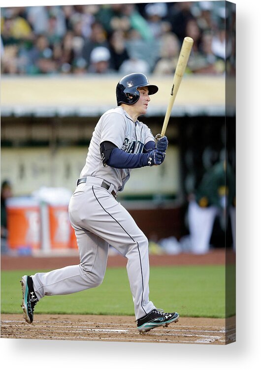 American League Baseball Acrylic Print featuring the photograph Kyle Seager by Ezra Shaw