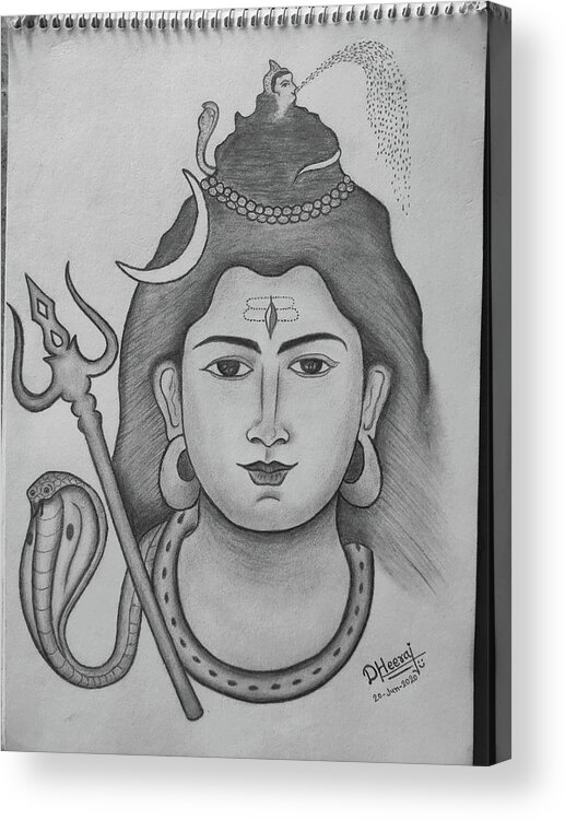 Shiva Sketch | Shiva sketch, Cute easy drawings, Easy drawings
