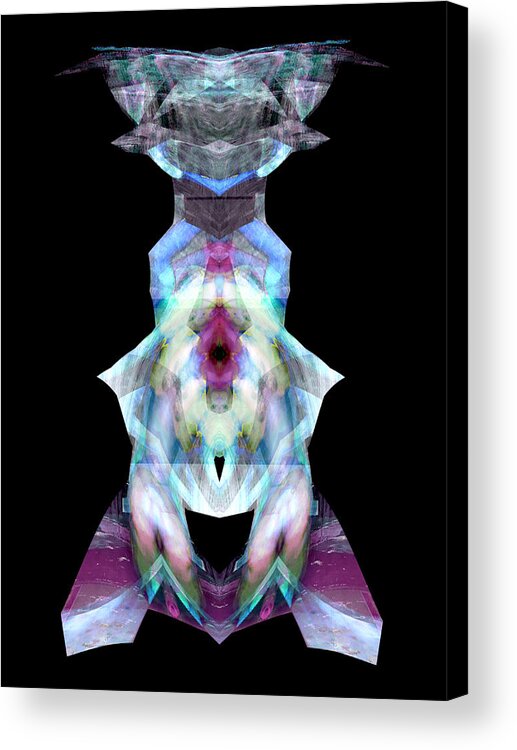 Tranquility Acrylic Print featuring the digital art Me a Doll 29 by Edgeworth Johnstone