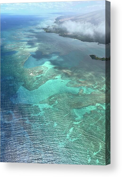 Photograph Acrylic Print featuring the photograph Molokai Island Reef by Beverly Read