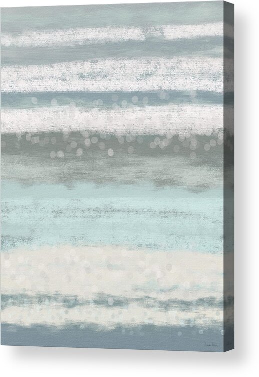 Peaceful Acrylic Print featuring the painting Morning Serenity 2- Art by Linda Woods by Linda Woods