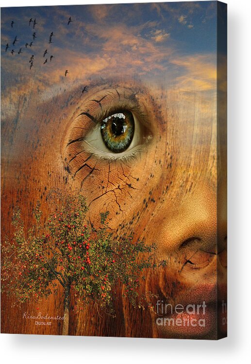 Surreal Acrylic Print featuring the photograph One upon a time by Kira Bodensted