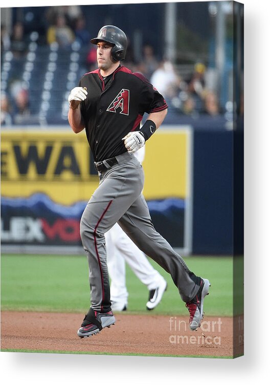 People Acrylic Print featuring the photograph Paul Goldschmidt by Denis Poroy