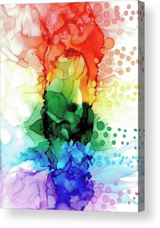 The Beauty of Trees # 11 Alcohol Ink Painting PRINT