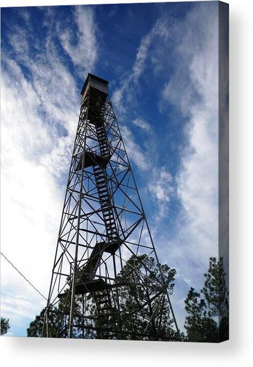 Sesqui Acrylic Print featuring the photograph Ranger Outlook by Matthew Seufer