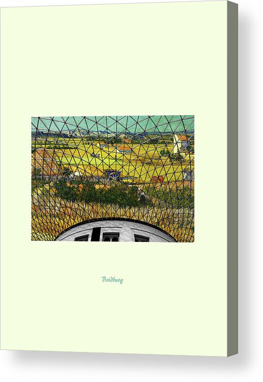 British Museum Acrylic Print featuring the digital art Recent 9 by David Bridburg