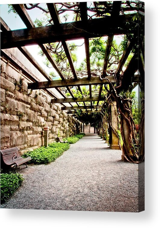 Path Acrylic Print featuring the photograph Rest Then Walk On by Allen Nice-Webb