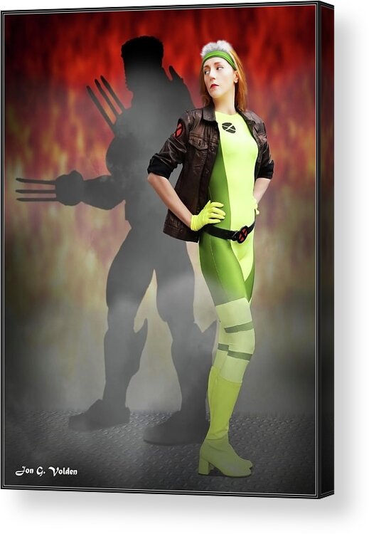 Rogue Acrylic Print featuring the photograph Rogue Shadow by Jon Volden