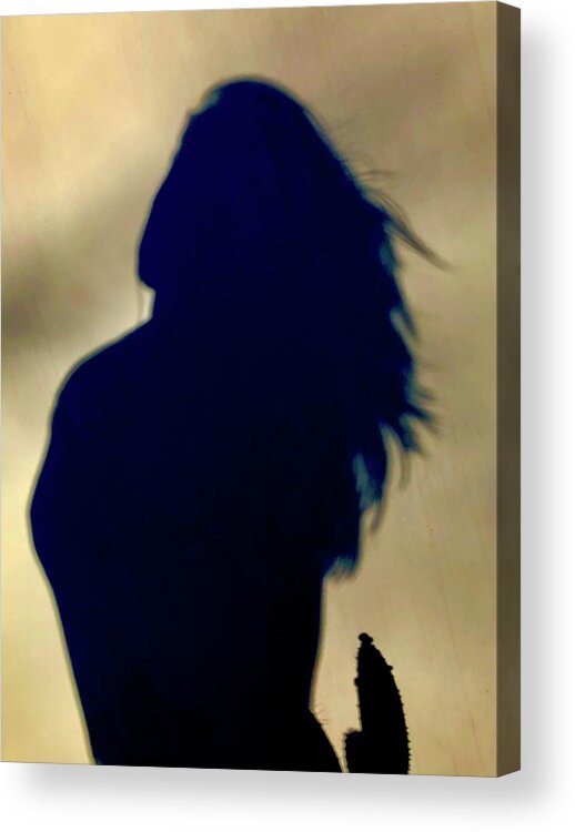 Shadow Acrylic Print featuring the photograph Self-portrait #34 by Tanya White