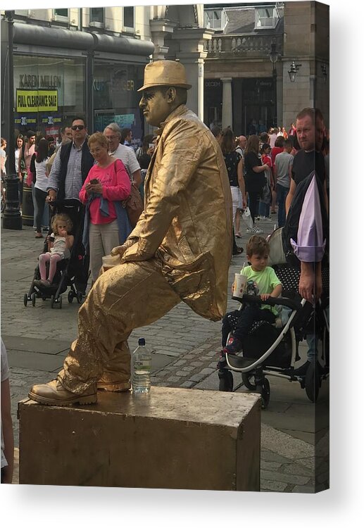 London Acrylic Print featuring the photograph Something Is Missing by Calvin Boyer