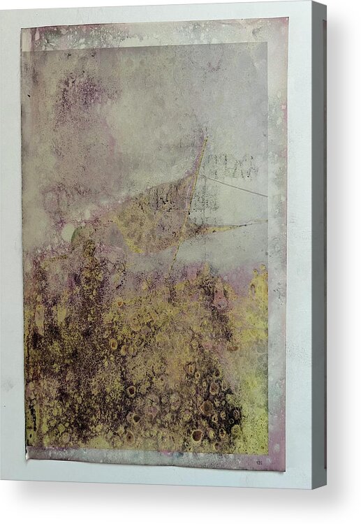 Citrasolv Acrylic Print featuring the mixed media Under the Sea by Anne Thurston