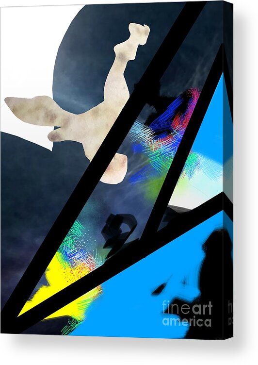 Art Acrylic Print featuring the digital art We Needed To Meet by Jeremiah Ray