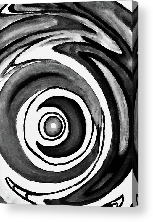 Spirals Acrylic Print featuring the photograph Whirlwind #1 by Kerry Obrist