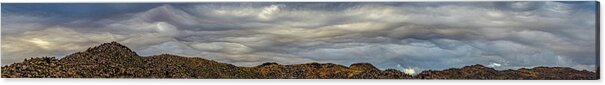 Yarnell Acrylic Print featuring the photograph Copycat Clouds by Gaelyn Olmsted