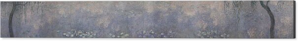 Claude Monet Acrylic Print featuring the painting Water Lilies - The Two Willows by Claude Monet