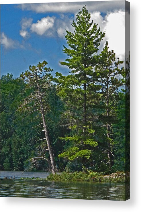 Manitoulin Acrylic Print featuring the photograph Away From It All #1 by Ian MacDonald