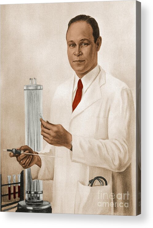 Science Acrylic Print featuring the photograph Charles R. Drew #1 by Science Source