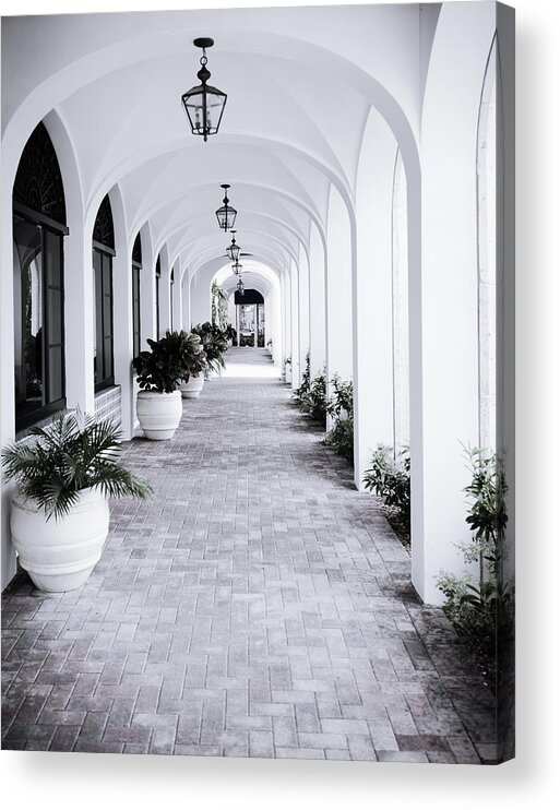 Fort Lauderdale Acrylic Print featuring the photograph Archway by Bill Howard