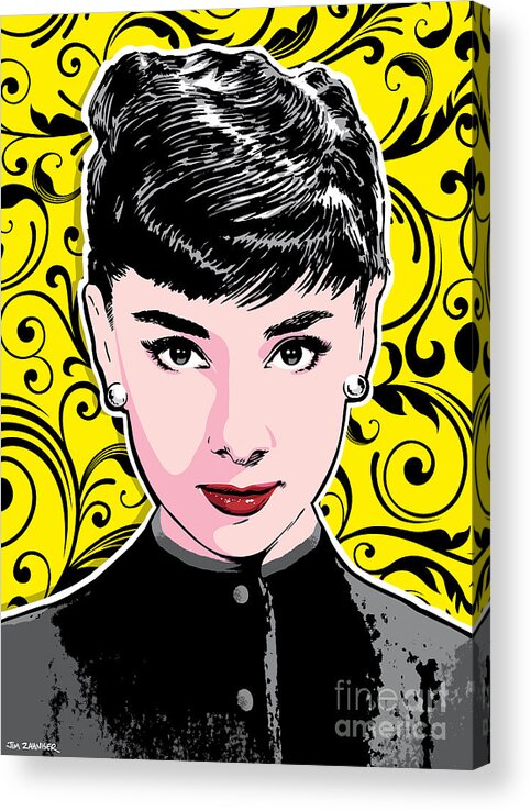Hepburn Pop Art Print by Jim Zahniser - Art America