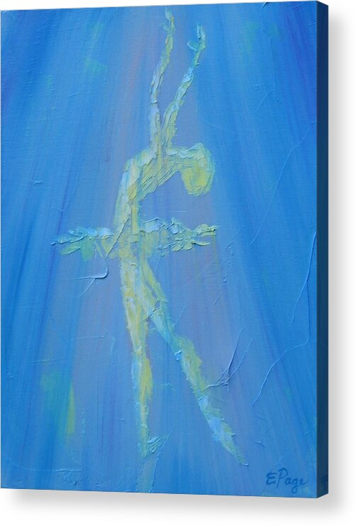 Dance Acrylic Print featuring the painting Awakening by Emily Page